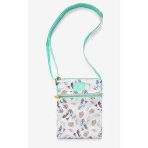 LOUNGEFLY Chip n Dale Acorn Passport Crossbody Bag NEW NWT